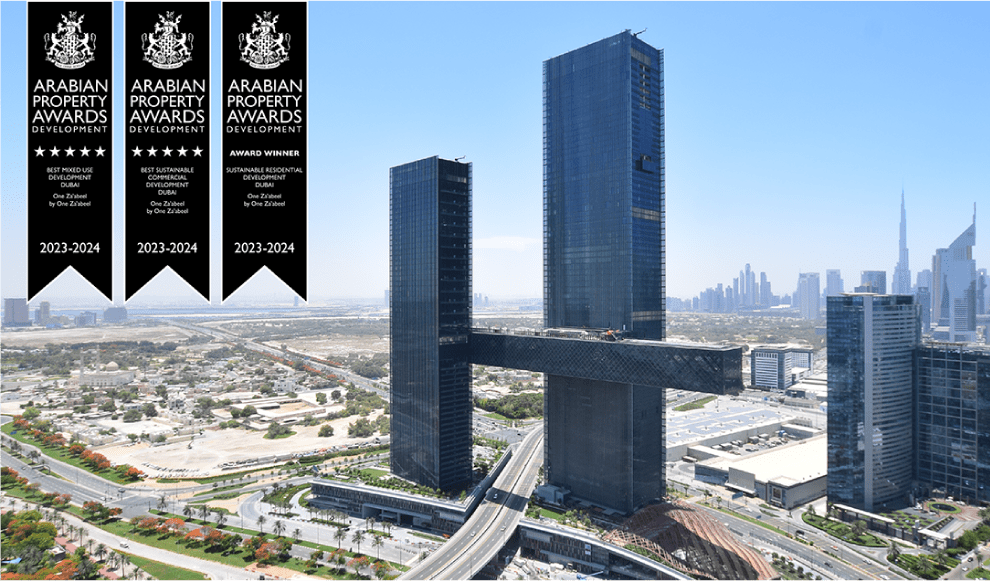One Za’abeel celebrates big as it wins top awards in 3 categories at prestigious Arabian Property Awards 2023