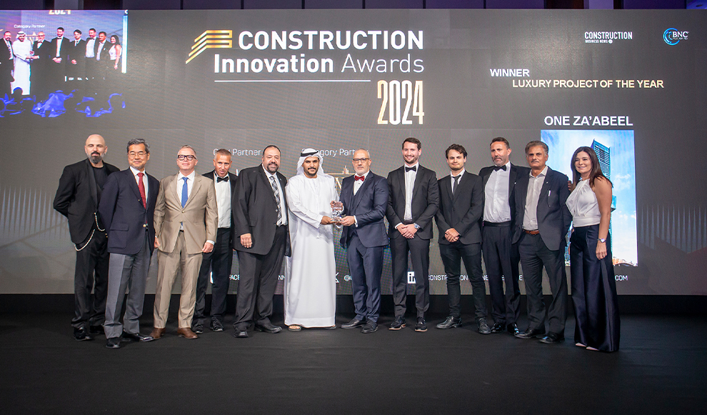 One Za’abeel achieves “Luxury Project of the Year” at Construction Innovation Awards 2024